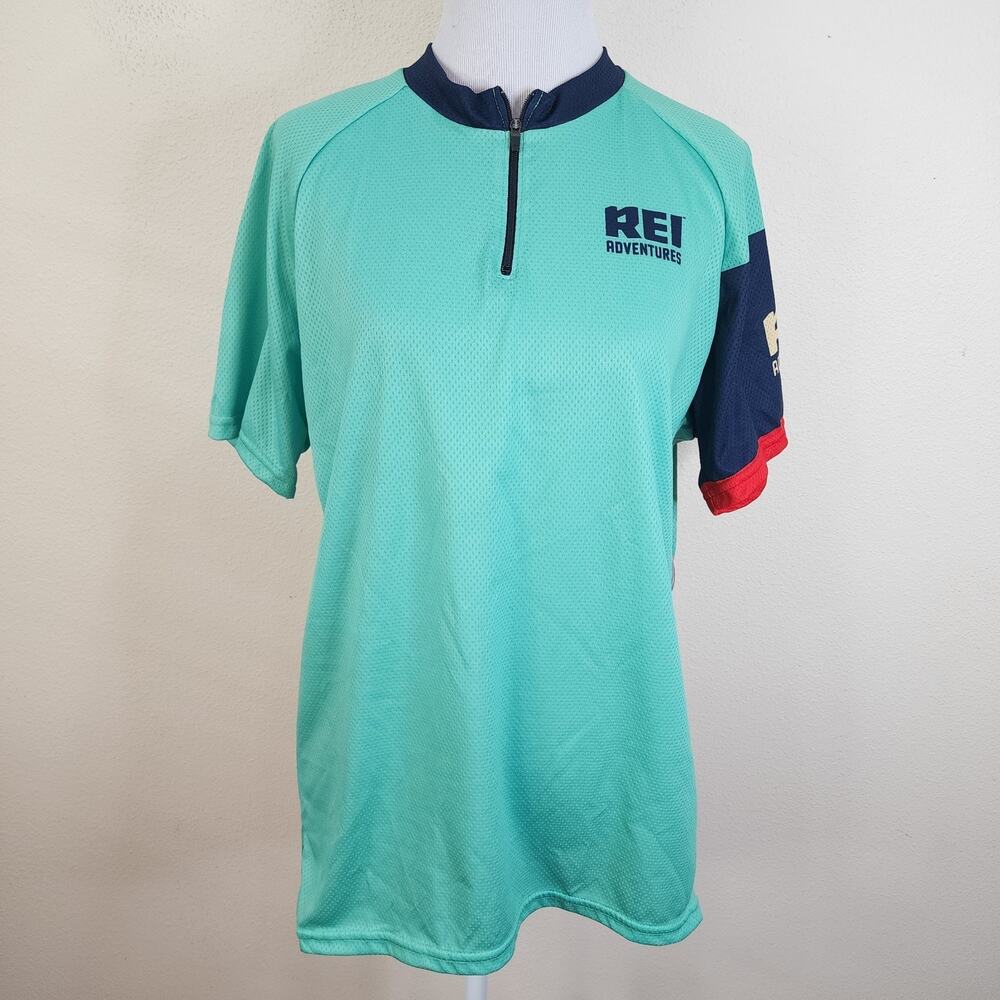 REI Adventures Women's Mint Green Short-Sleeve Jersey
